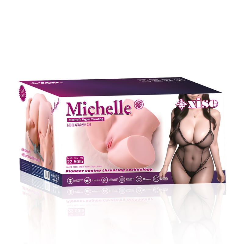Latina 25.1 LB Automatic Thrusting Sex Doll TPR Realistic Ass Masturbator - RealVagina