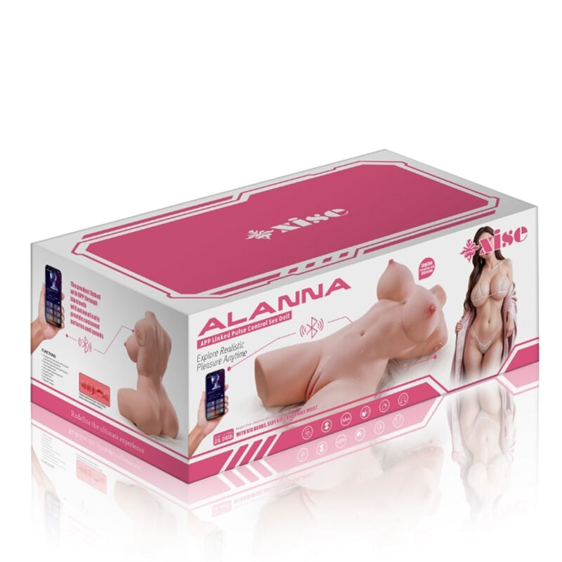 APP Controlled 30LB Male Sex Doll for Men with Flexible Torso with thrusting function - RealVagina
