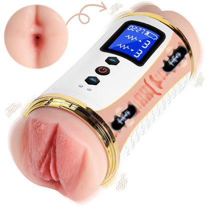 RealVagina B8004-B Male Masturbator Stroker With Realistic Vagina Pocket Pussy - RealVagina