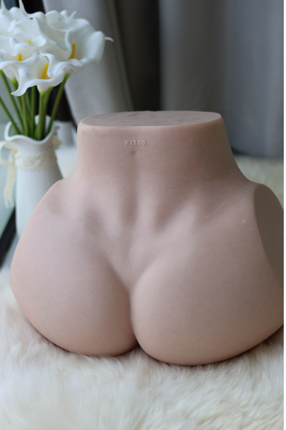 Caroline 28.7 LB Realistic Super Soft Silicone Butt Sex Doll Torso - RealVagina