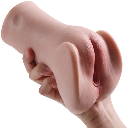 RealVagina Abigail-1.98" Realistic Silicone Vagina 1:1 replica Pocket Pussy - RealVagina