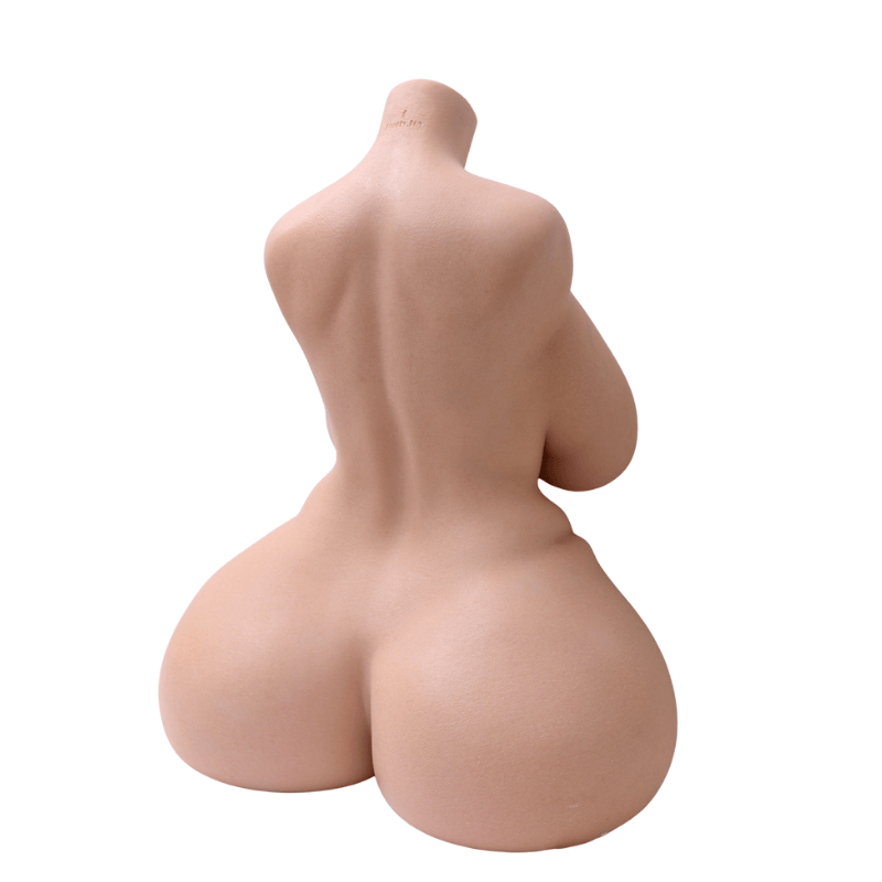 Realistic female torso with detailed curves, smooth skin texture, and natural flesh tone for intimate use