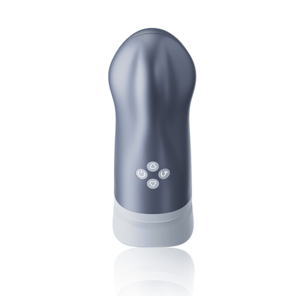 Umove Vero Long Distance Interactive AI-Powered Remote Control Thrusting Blowjob Machine Teledildonics Device - RealVagina