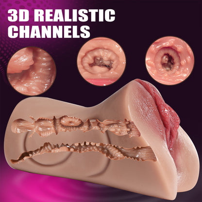 RealVagina P7018 Realistc Pocket Pussy With Realistic Skin Texture - RealVagina