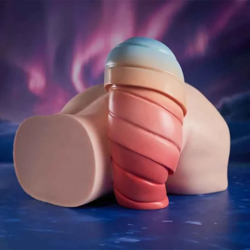 PA-Ray 39.02 LBS Fantasy Horse Tail Silicone Sex Ass Torso With Realistic Vagina