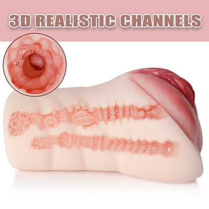 RealVagina P7017 Realistc Pocket Pussy With Realistic Skin Texture - RealVagina
