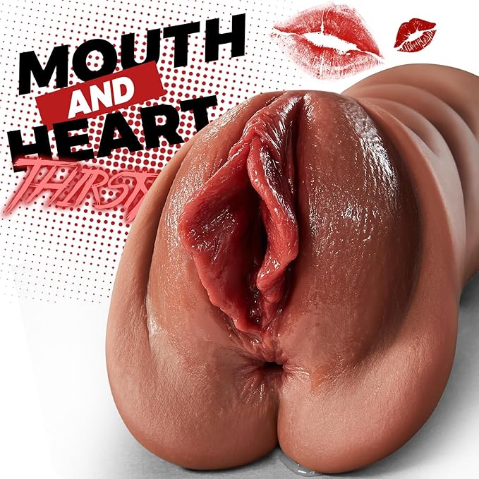 RealVagina Alina 1.56LB Realistic Pocket Pussy Vagina With Realistic Skin Texture - RealVagina