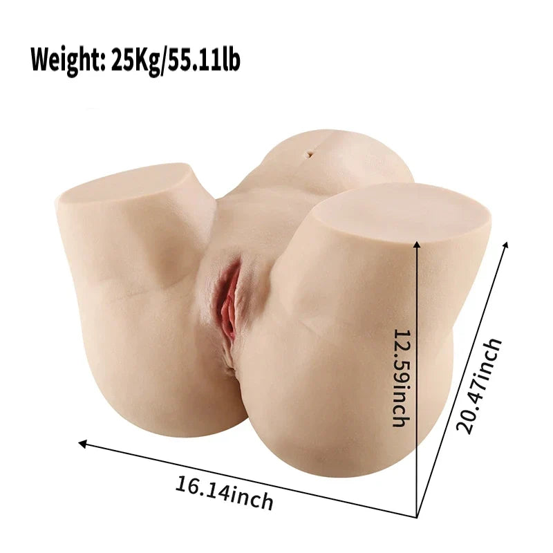 Anthea - 55.11 lbs Lifelike Big Ass Sex Toy for Men - RealVagina