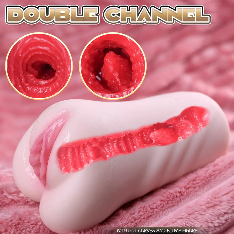 Ayla - 1.9 lbs Lifelike Labia Majora Pocket Pussy Masturbator - RealVagina
