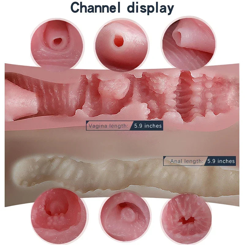 Emma - 50.7 lbs Life Size Platinum Silicone Realistic Female Torso - RealVagina