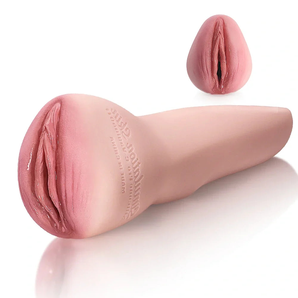 Zoe - 1.63 lbs Lifelike Silicone Pussy Masturbator with Detailed Labia Majora - RealVagina