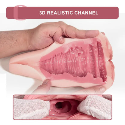 Eva - 1.7 lbs Real Feel Soft Silicone Pocket Pussy Masturbator - RealVagina