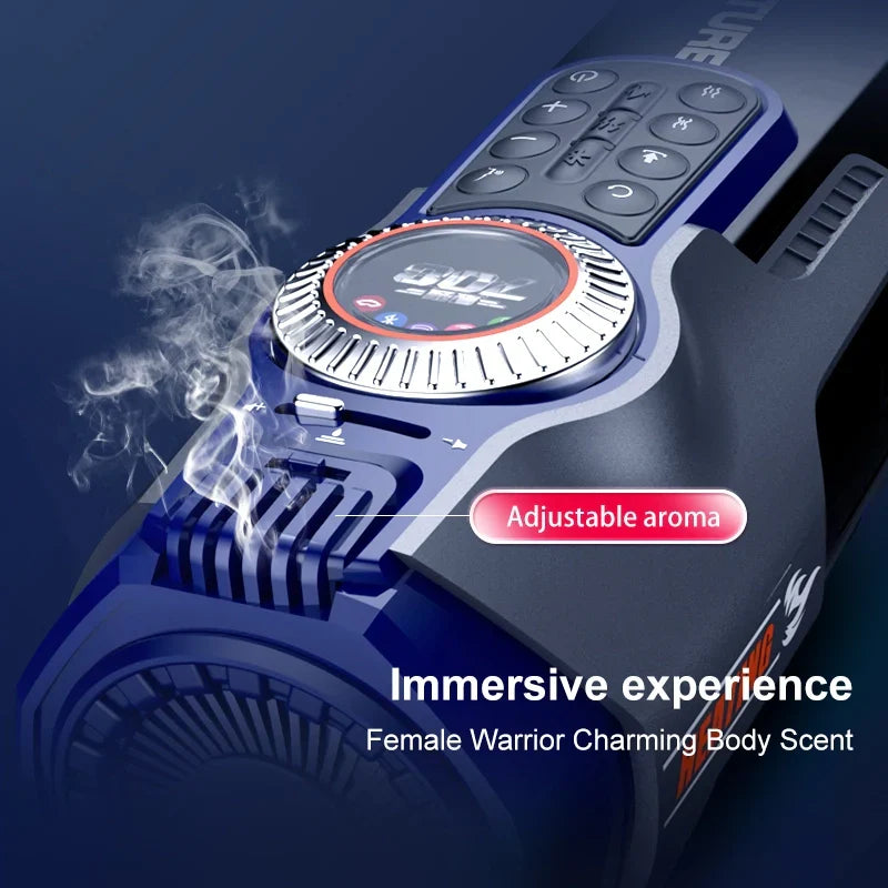 PT7 - 10 Air Bag Massage Drying Heating Base Luxury Male Masturbator - RealVagina