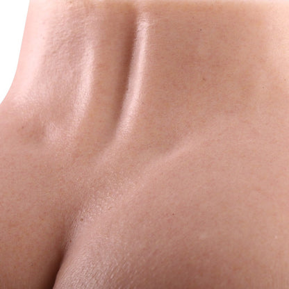Realistic skin texture with natural folds and soft tone, designed for lifelike tactile experience
