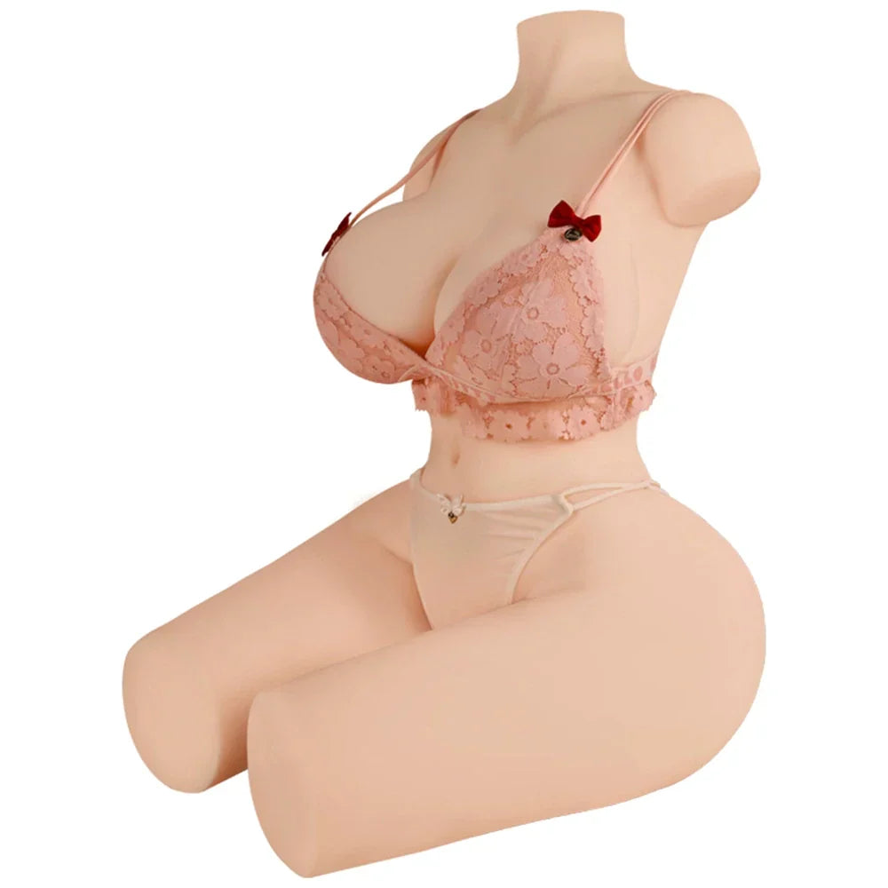 Isuld - 56.4 lbs Life-Size Real Feel Female Torso Sex Doll - RealVagina