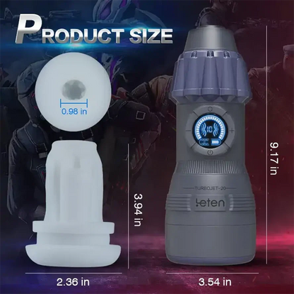 PS2 - Leten 10 Modes Sucking Masturbation Cup - RealVagina