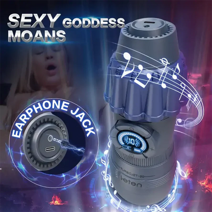 PS2 - Leten 10 Modes Sucking Masturbation Cup - RealVagina