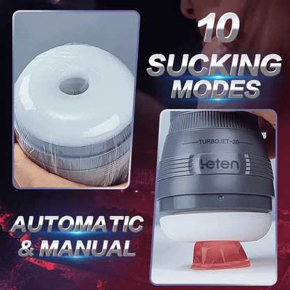 PS2 - Leten 10 Modes Sucking Masturbation Cup - RealVagina
