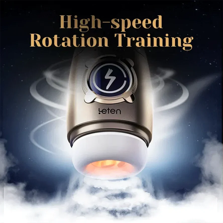 PR2 - Leten Powerful 600rpm Rotating Men Masturbator - RealVagina
