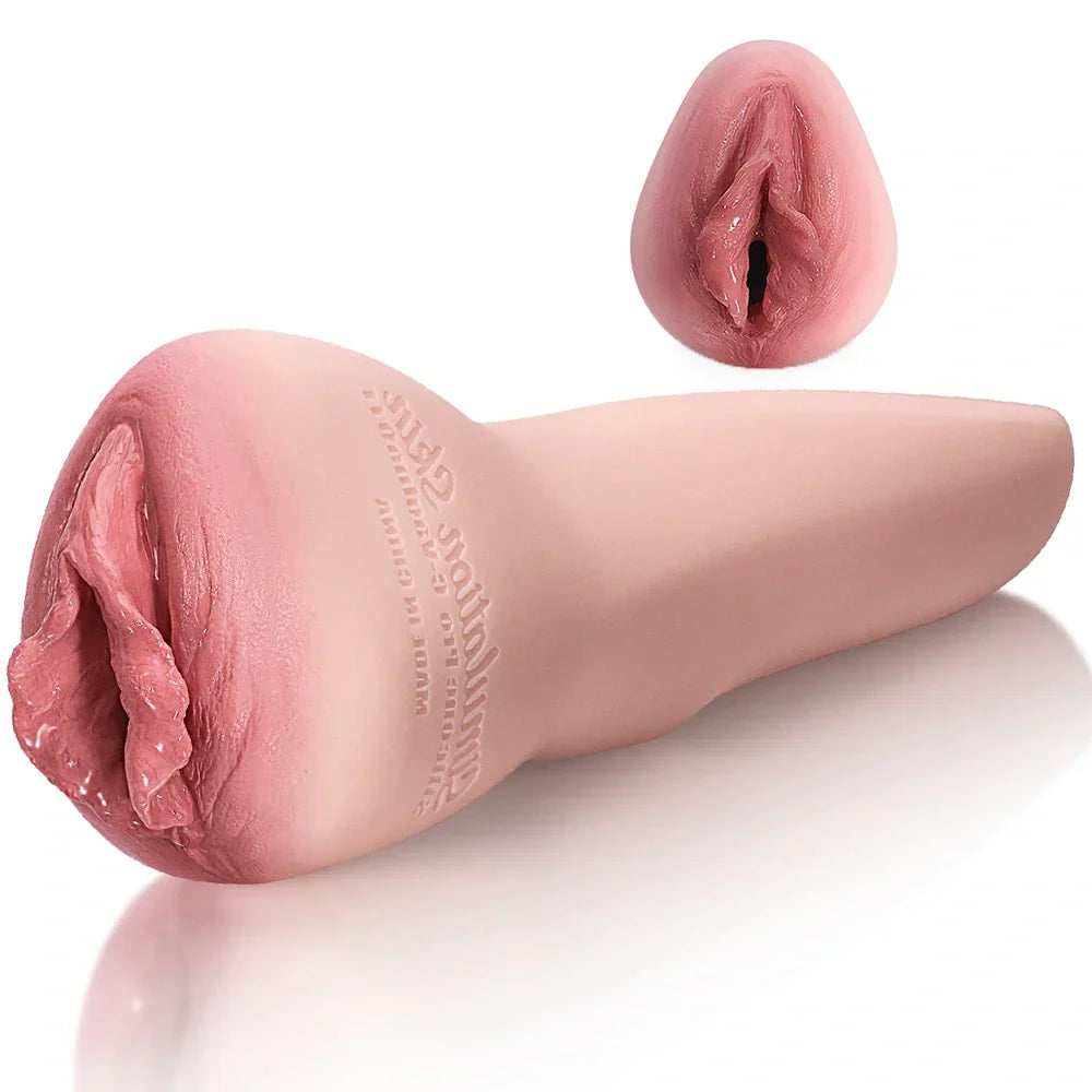 Zoe - 1.63 lbs Lifelike Silicone Pussy Masturbator with Detailed Labia Majora - RealVagina