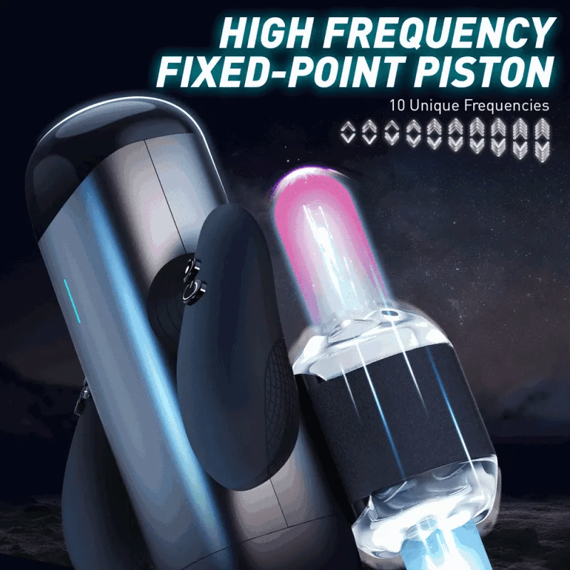 PT6 - Auto Cock Milking Machine with 10 Stroking & Up & Down Thrusting - RealVagina