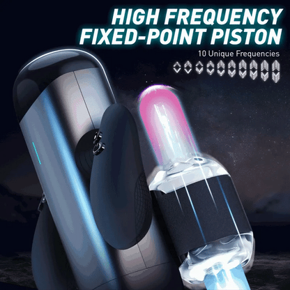 PT6 - Auto Cock Milking Machine with 10 Stroking & Up & Down Thrusting - RealVagina