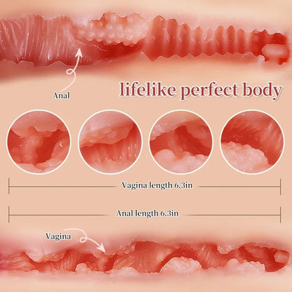 Peyton - 29.76 lbs Lifelike Female Torso Sex Toy - RealVagina
