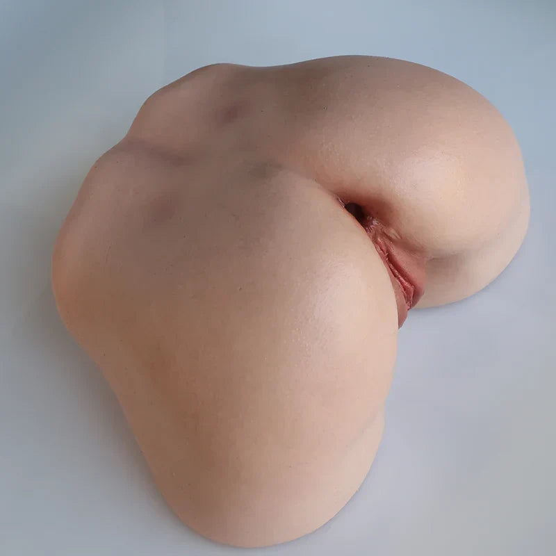 Rose - 9.47 lbs Ultra Realistic Soft Silicone Ass Sex Toy - RealVagina