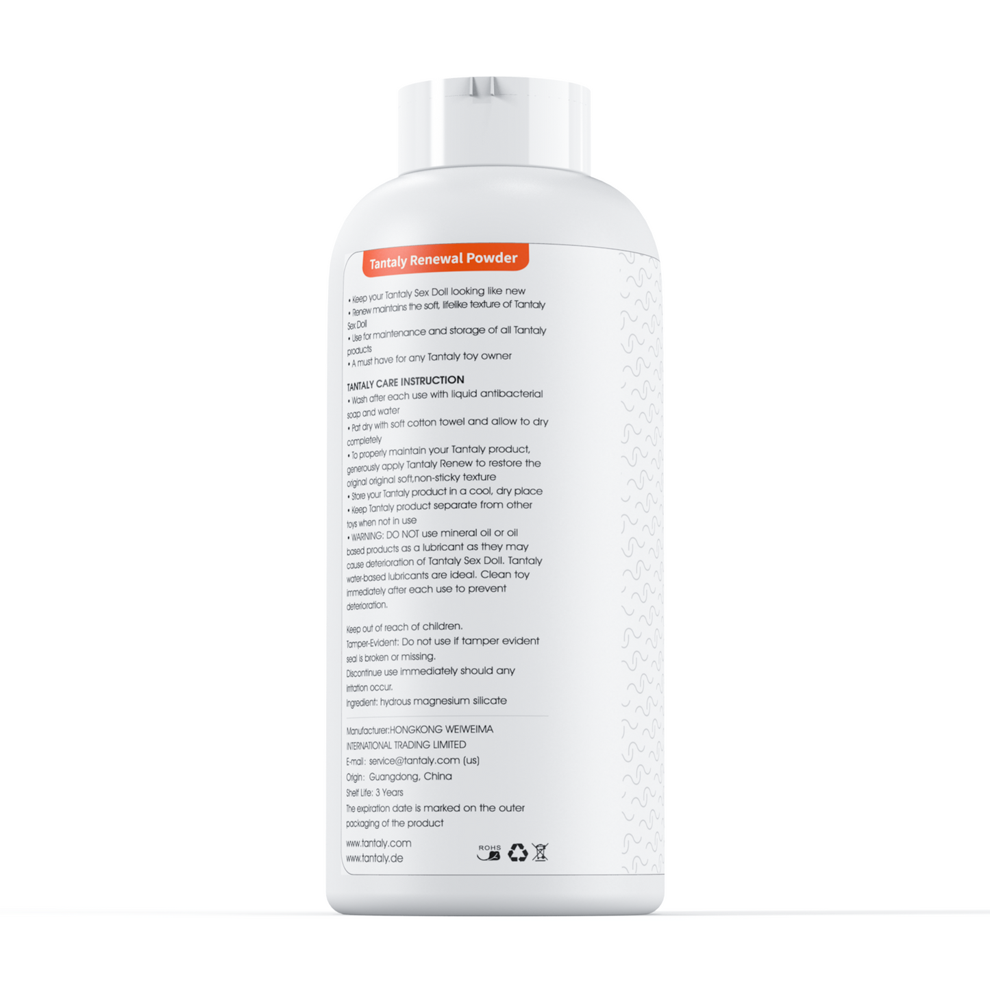 Tantaly Renewal Powder for Sex Doll 138g - RealVagina