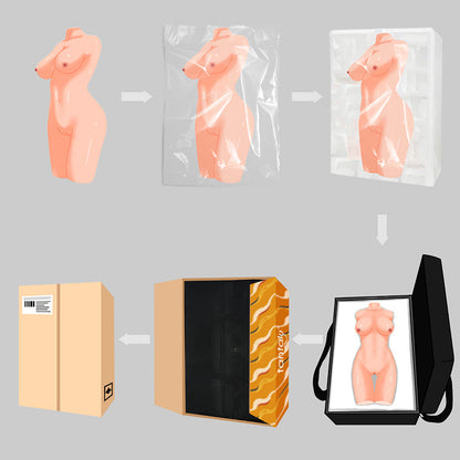 Diana: 48.06LB Realistic Masturbator Pornstar Sex Doll - RealVagina