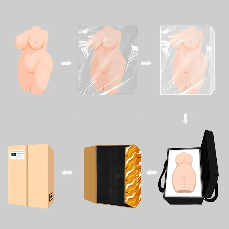 Freya: 54.5LB TPE BBW Big Tits Love Sex Doll Fantasy Sex Doll - RealVagina