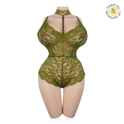 Ginny: 38.1LB Removable Vaginal Sex Doll 4 in 1 with Tantabosom - RealVagina