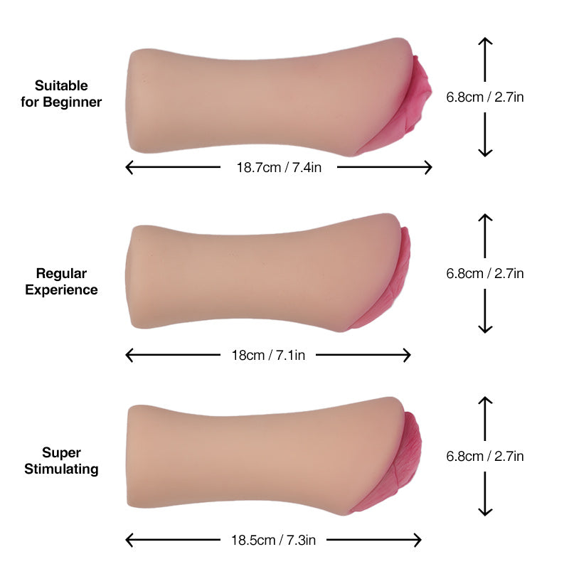 Ginny: 38.1LB Removable Vaginal Sex Doll 4 in 1 with Tantabosom - RealVagina