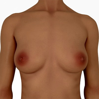 Realistic female torso with natural skin texture and detailed breasts, designed for intimate pleasure.