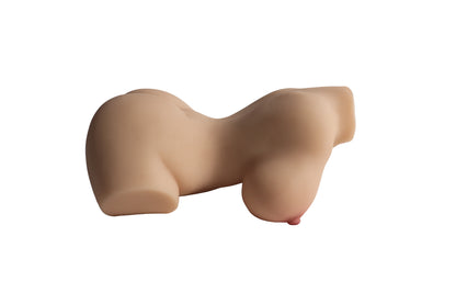Realistic flesh-toned male masturbator with detailed curves and soft texture