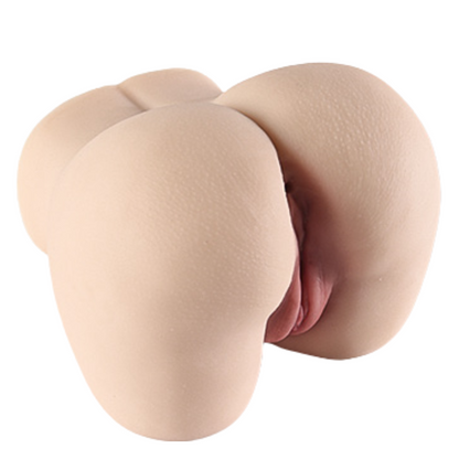Realistic female rear with detailed skin texture and natural curves for intimate use