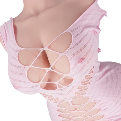 Ruka Momoto: 45LB Obokozu Japanese Sex Doll Life Size with Tantabosom - RealVagina