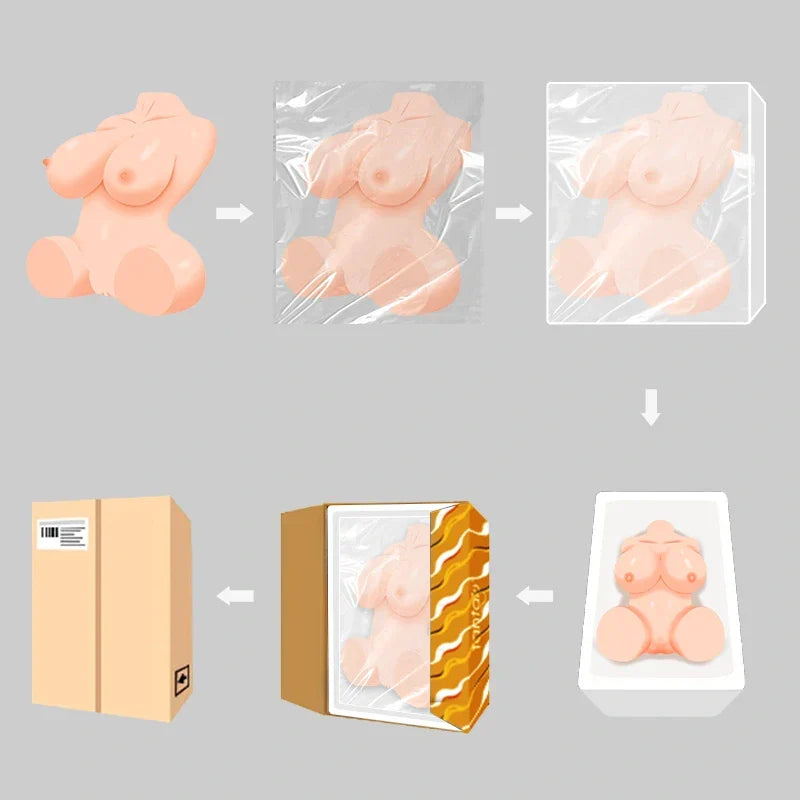 Tantaly Selena: 8LB Mini Affordable Sex Doll for Beginners - RealVagina