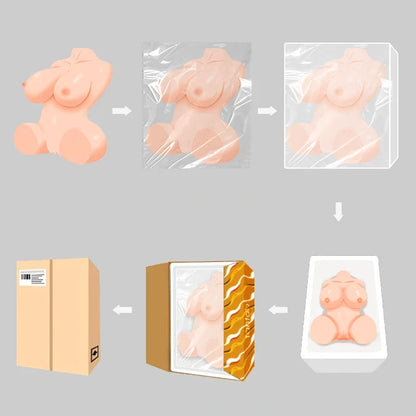 Tantaly Selena: 8LB Mini Affordable Sex Doll for Beginners - RealVagina