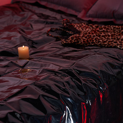 Tantaly PVC Adult Sex Game Waterproof Sheet (86.61in × 78.74in) - RealVagina