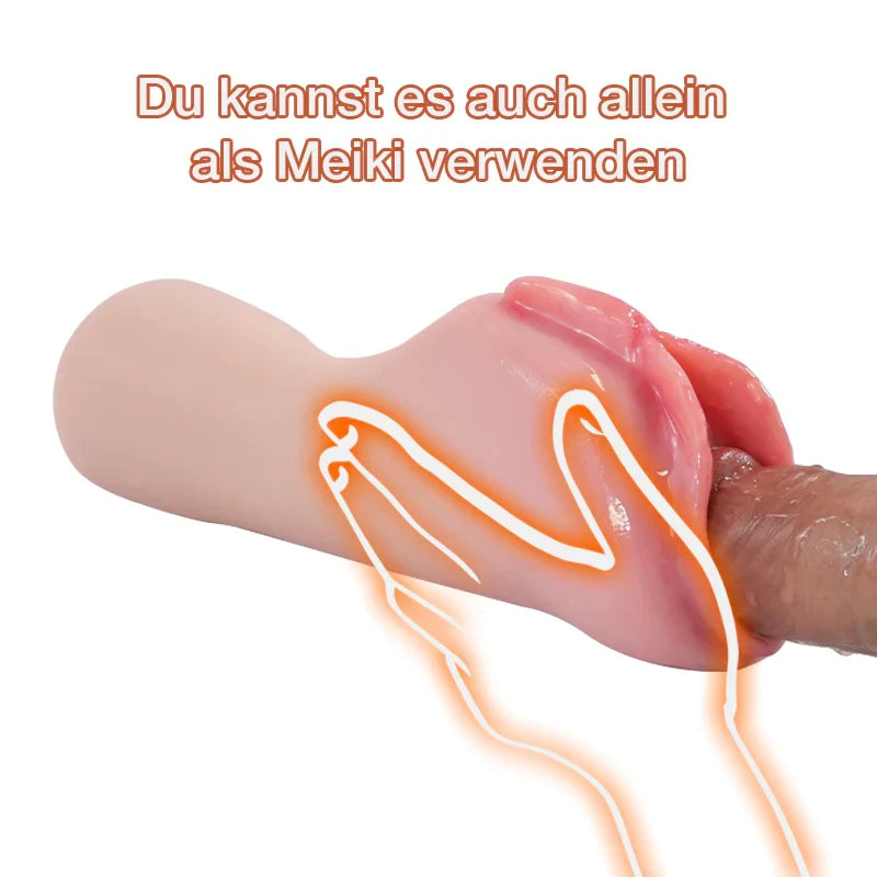Tantaly Male Masturbator Pocket Pussy for Sex Doll - RealVagina