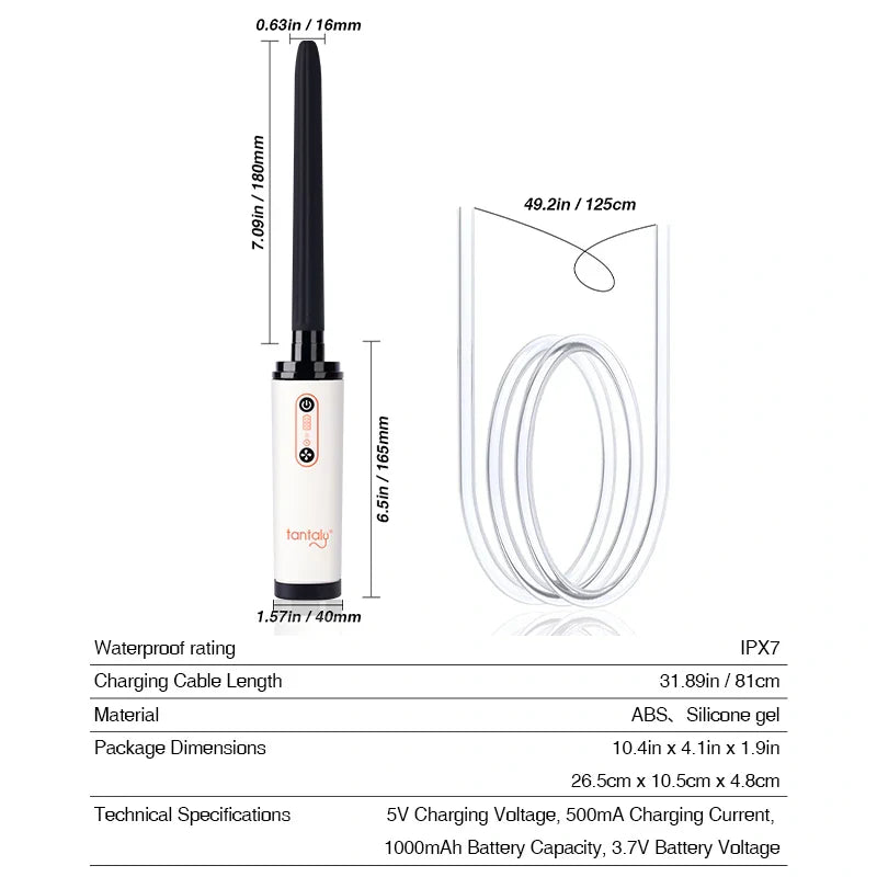 Tantaly Automatic Love Holes Cleaning Douche for Sex Doll - RealVagina