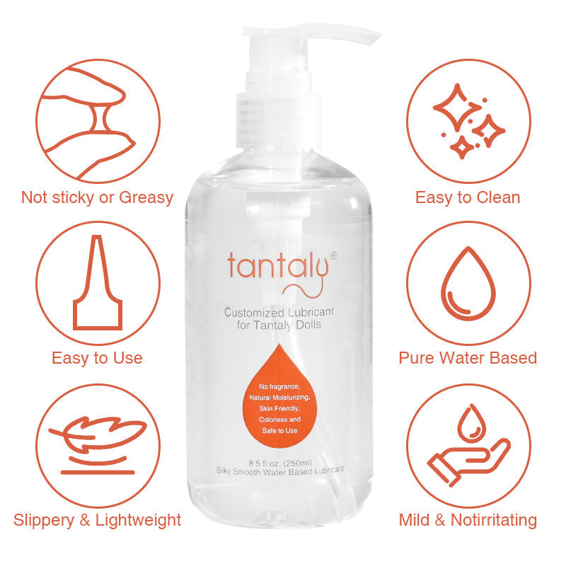 Tantaly Silky Smooth Water Based Lubricant for Vaginal and Anal Sex, FDA 510K Cleared - RealVagina