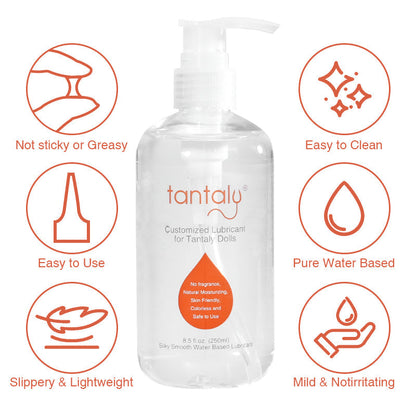 Tantaly Silky Smooth Water Based Lubricant for Vaginal and Anal Sex, FDA 510K Cleared - RealVagina