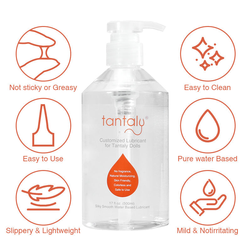 Tantaly Silky Smooth Water Based Lubricant for Vaginal and Anal Sex, FDA 510K Cleared - RealVagina