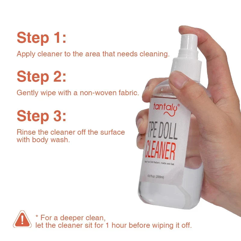 Tantaly TPE Sex Doll Cleaner Fast & Effective Cleaning Solution - RealVagina