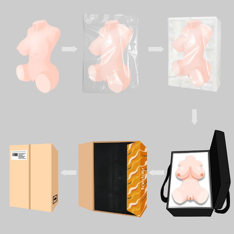 Tantaly Britney 2.0: 27.3LB Big Boobs Sex Doll Male Masturbator - RealVagina