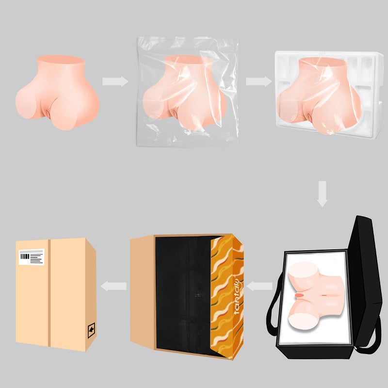 Mia: 19.2LB Jiggly Ass Removable Vagina Sex doll - RealVagina