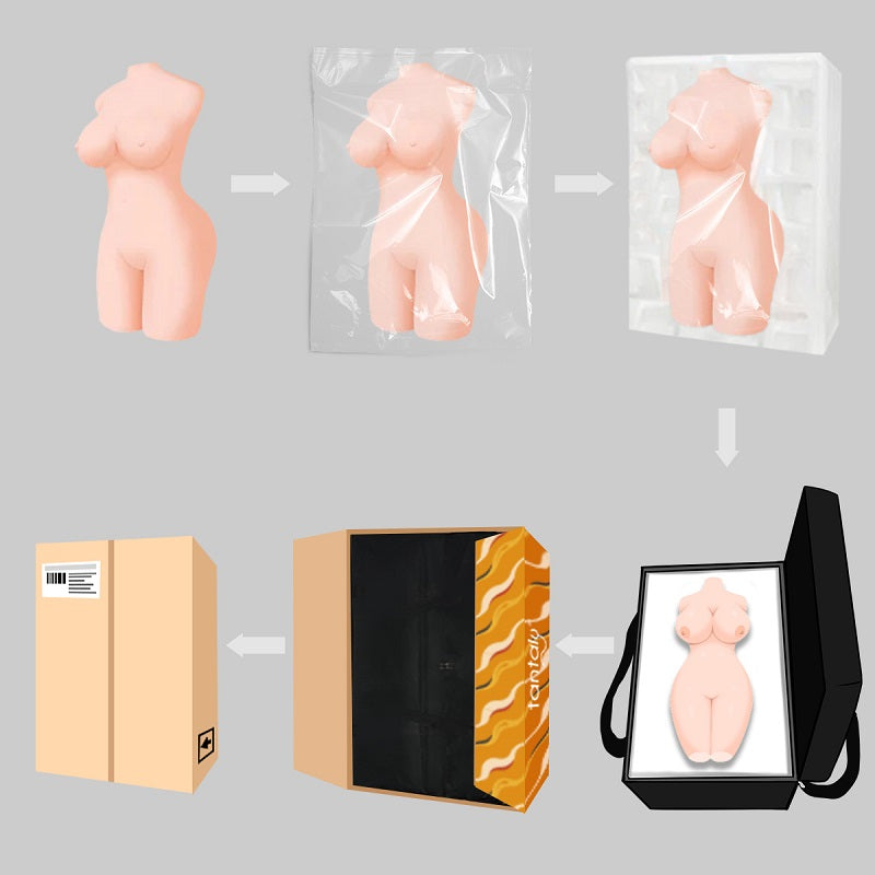 Morgpie: 63.9LB pornstar sexdoll life like sex doll with Tantabosom - RealVagina