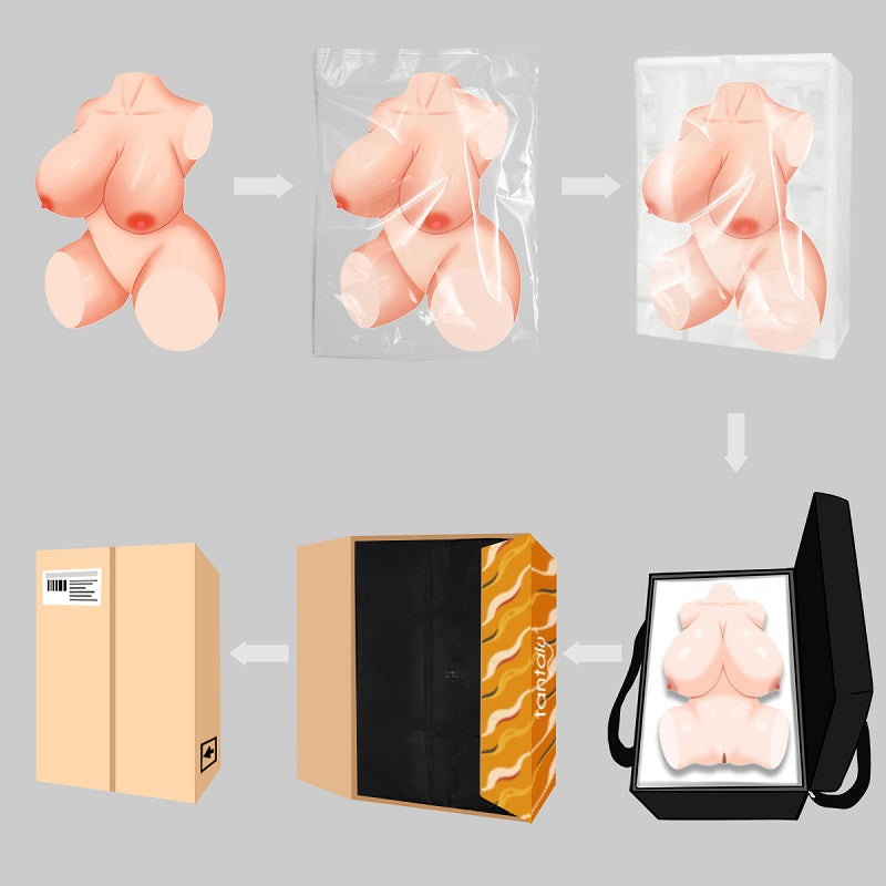 Tantaly Nicole: 47LB Adult Sex Doll with Papaya Boobs for Titfuck - RealVagina
